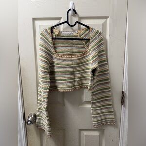 🌻 Altar’d State Crochet Crop Top